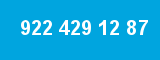 922 429 12 87
